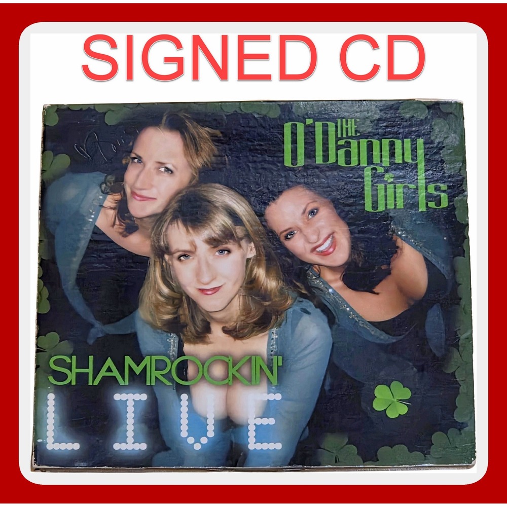 ODanny Girls Shamrockin Live CD Signed Autographed Irish Comedy Music Folk 2005